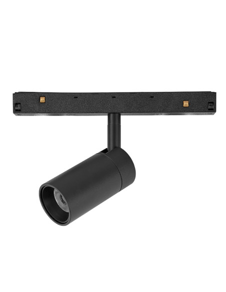 Foco para carril magnético Downlight MAGNETO Negro