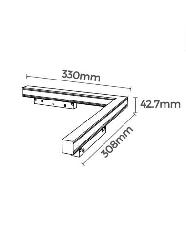 Foco para carril magnético MAGNETO