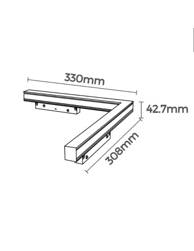 Foco para carril magnético MAGNETO