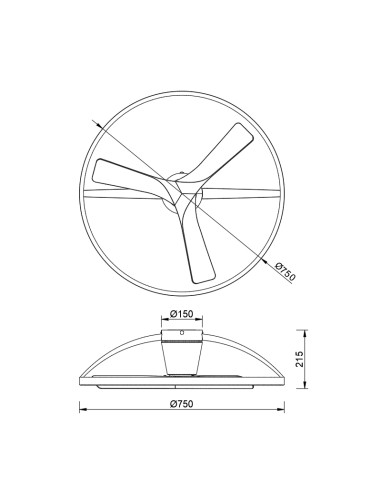 Ventilador de Techo NEPAL II