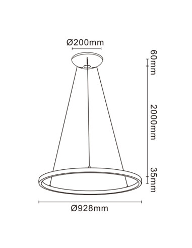Lámpara de techo RIUMAR
