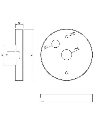 Plafón de techo ROLLER