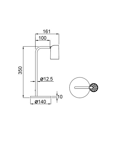 Flexo sobremesa SAL para GU10