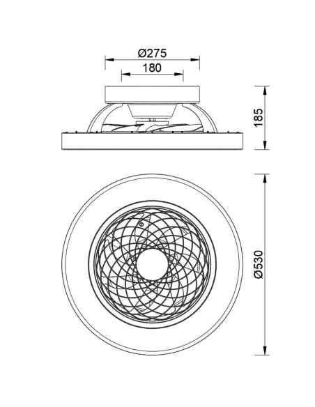 Ventilador de Techo TIBET MINI