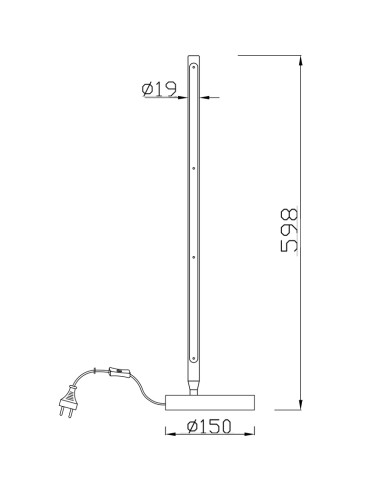 Flexo sobremesa TORCH