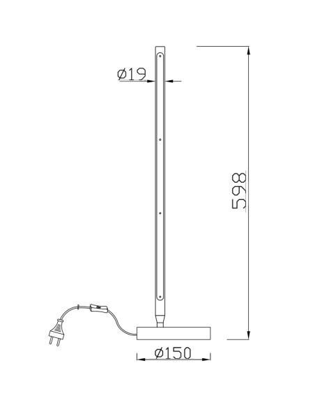 Flexo sobremesa TORCH