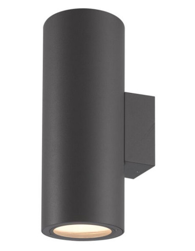 Aplique de Exterior VOLCANO Negro para E27