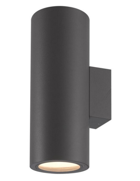 Aplique de Exterior VOLCANO Negro para E27