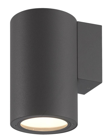 Aplique de Exterior VOLCANO Negro para E27