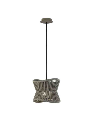 Colgante de exterior POLINESIA Beige para E27