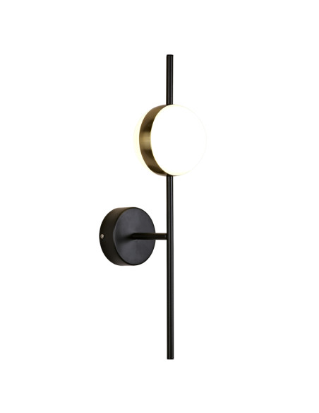 Aplique de Pared CUBA Negro y Oro