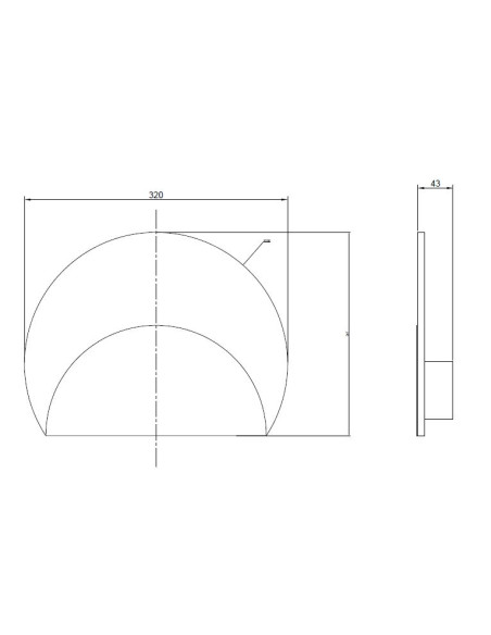 Aplique de Pared MARMOL Blanco