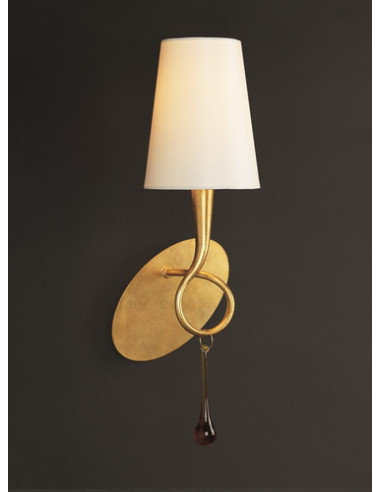 Aplique de Pared PAOLA Oro para E14