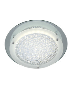 Plafón de techo CRYSTAL LED Cromo