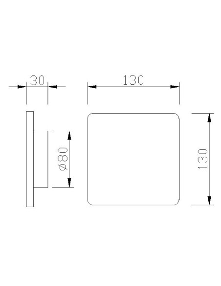 Aplique de Pared BORA BORA