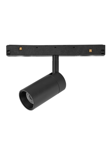 Foco para carril magnético MAGNETO Negro