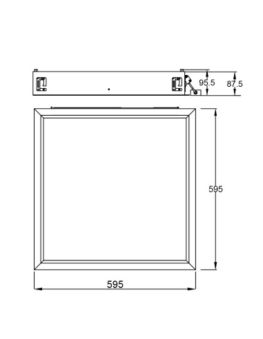 Empotrable Downlight BLUE SKY Blanco