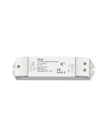 Fuente de alimentación para carril magnético MAGNETO 06 Negro