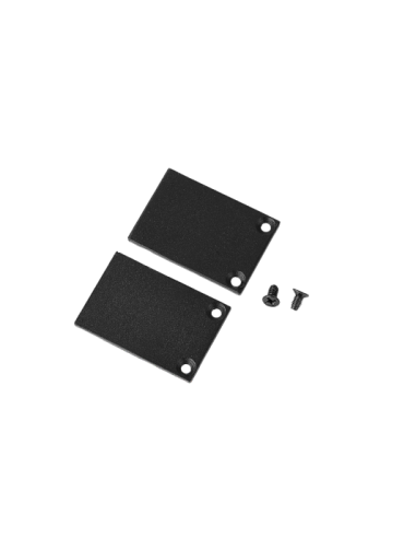 Tapas para carril magnético MAGNETO Negro