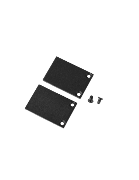 Tapas para carril magnético MAGNETO Negro