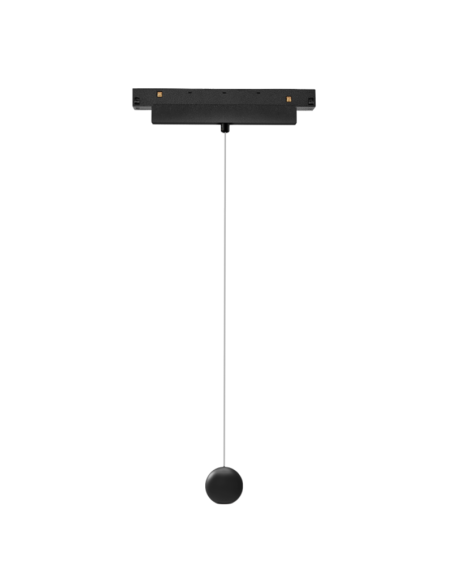 Lámpara de colgar para carril magnético MAGNETO Negro
