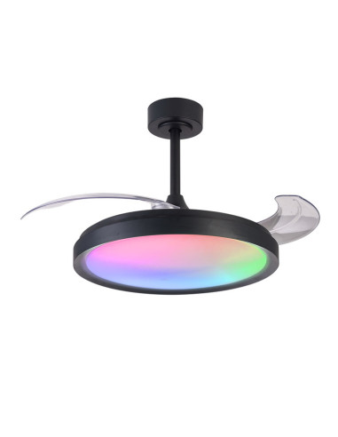 Ventilador de Techo SIBERIA Negro