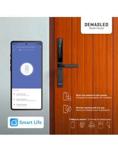 Cerradura para Exterior Biométrica Smart WiFi