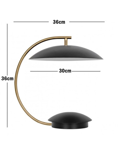 Lámpara de Sobremesa 12W LED 3000K Nanda