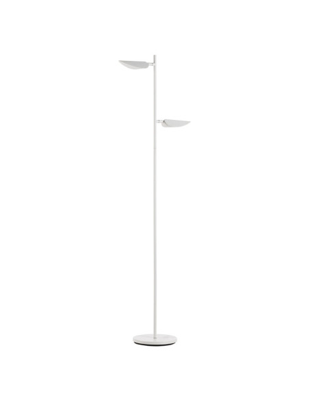 Lámpara de pie Senda Blanco Mate 2X7W 3000K