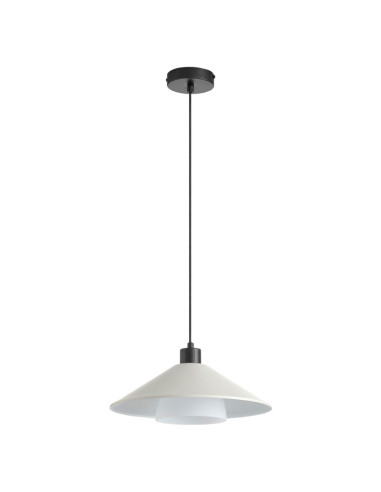 Colgante Montana crema 34cm para 1 E27 (no incluida)
