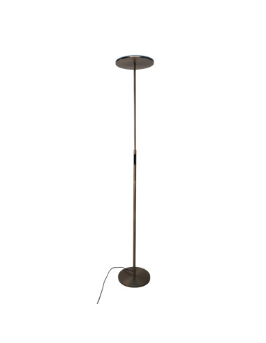Lámpara de pie LED Dimerizable Ø300x10mm 30W CCT 1800mm