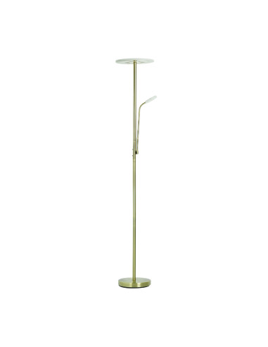 Lámpara de Pie LED con Luz de Lectura Dimerizable Ø300x16mm 28W CCT 1800mm