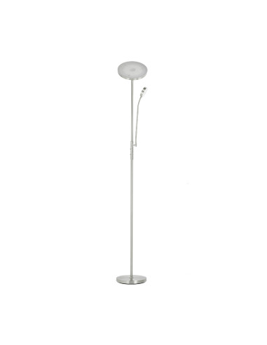 Lámpara de Pie LED con Luz de Lectura Ø250x20mm 25W Blanco Cálido 3000K 1800mm