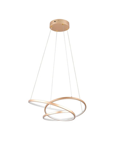Colgante aro entrelazado oro 34W CCT darvin
