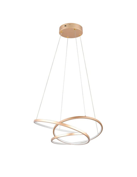 Colgante aro entrelazado oro 34W CCT darvin