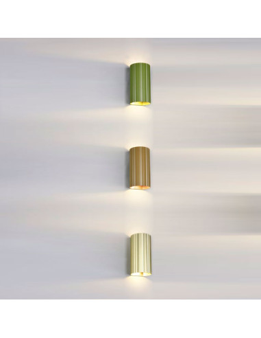 Aplique metal para 2 GU10 soka