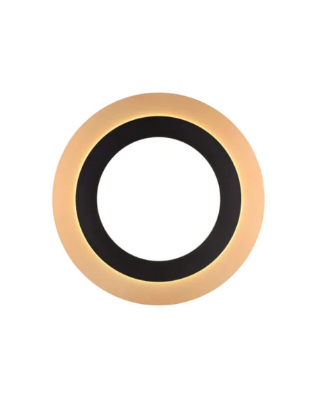 Plafón negro y oro SMD 42W 2700-6500K morgan