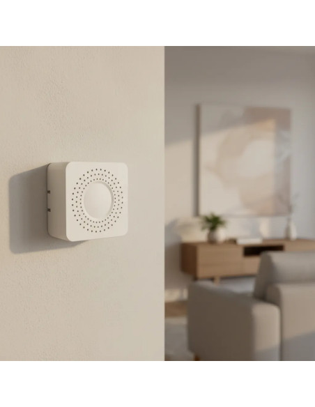 Mini Smart Switch WiFi+RF 2 Canales, 100-240Vac 50-60Hz 10A max 2.4GHz