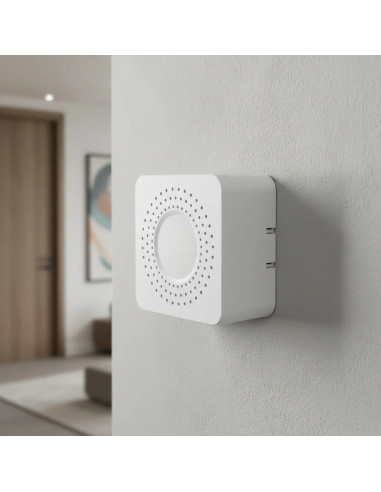 Mini Smart Switch WiFi+RF 2 Canales, 100-240Vac 50-60Hz 10A max 2.4GHz