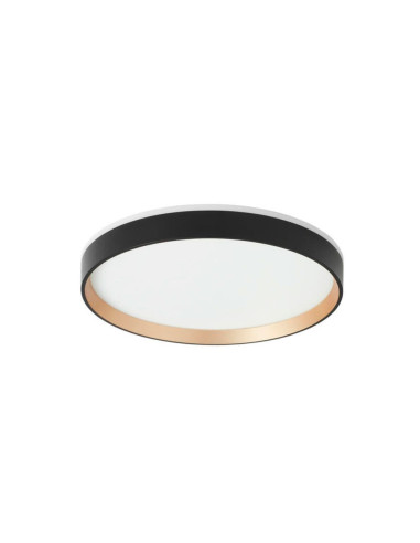 Plafón 40cms blanco y natural LED 31w+8w Bis